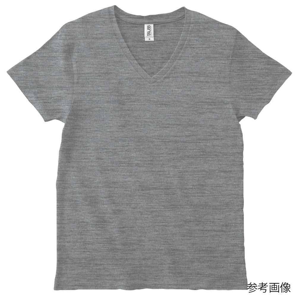 フェリック スリムフィットVネックTシャツ ヘザーグレー S SFV113-HGY-S 1枚（ご注文単位1枚）【直送品】