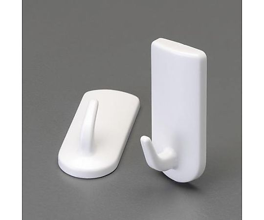 エスコ 1.2kg フック(粘着付/2個) EA638LL-32 1pk(ご注文単位1pk)【直送品】