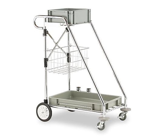 エスコ 516x 820x1033mm ビルメンカート EA928CE-3 1台(ご注文単位1台)【直送品】