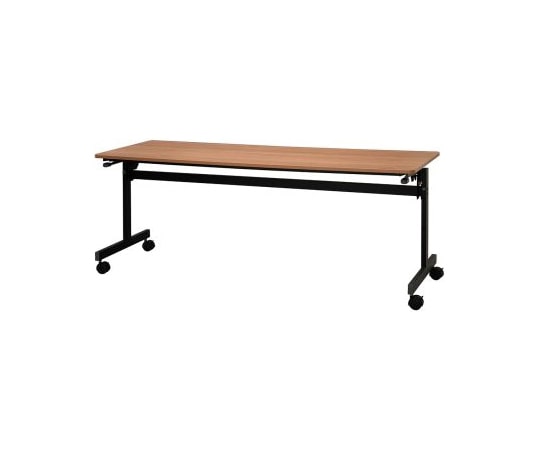 アール・エフ・ヤマカワ シンプルフォールディングテーブルⅢ W1800×D600 ウォルナット RFFT3-1860DM 1台（ご注文単位1台）【直送品】