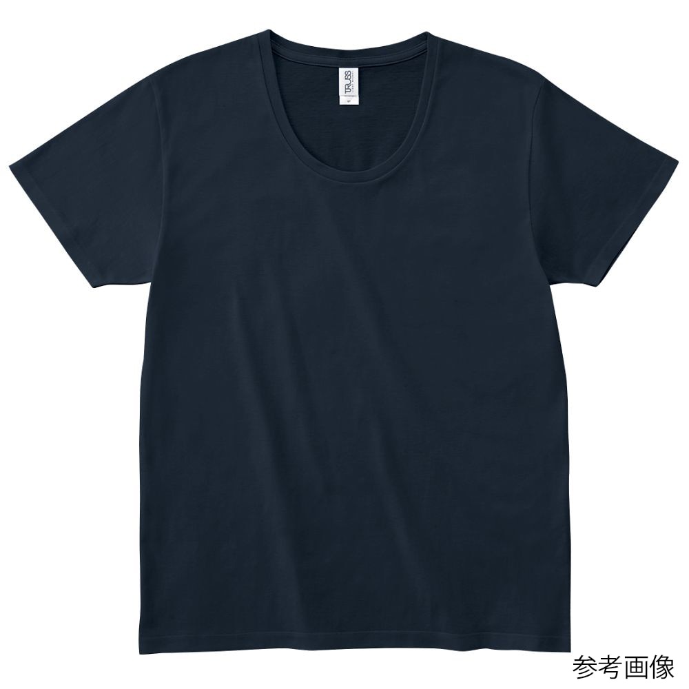 フェリック スリムフィットUネックTシャツ ネイビー XS SFU114-NVY-XS 1枚（ご注文単位1枚）【直送品】