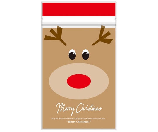 ヤマニパッケージ ポリ袋・真空袋 チャック付スタンド袋 トナカイ 500枚 20-1960T 1ケース（ご注文単位1ケース）【直送品】