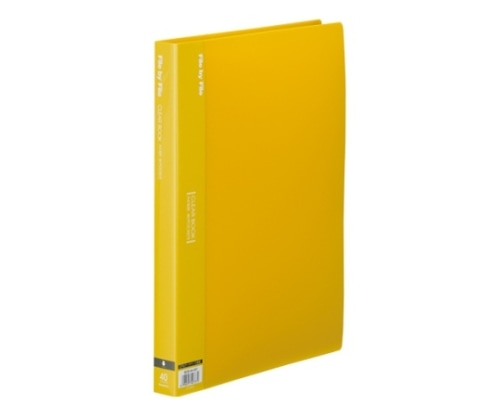 ビュートン クリヤーブック イエロー BCB-A4-40Y 1冊(ご注文単位1冊)【直送品】