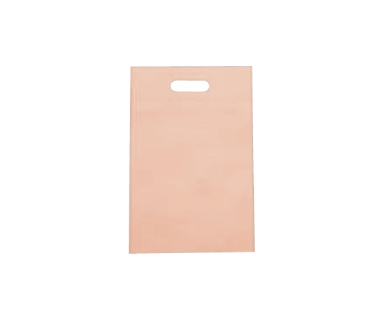 三和 不織布小判抜きバッグ 100枚入 アプリコット SW2843-9 1箱（ご注文単位1箱）【直送品】