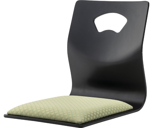 東谷 ハンドル付きチェア グリーン BC-113FYE 1個（ご注文単位1個）【直送品】