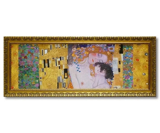 ユーパワー クリムト デコパネル コレクション｢人生の三段階｣ GK-17032 1個（ご注文単位1個）【直送品】