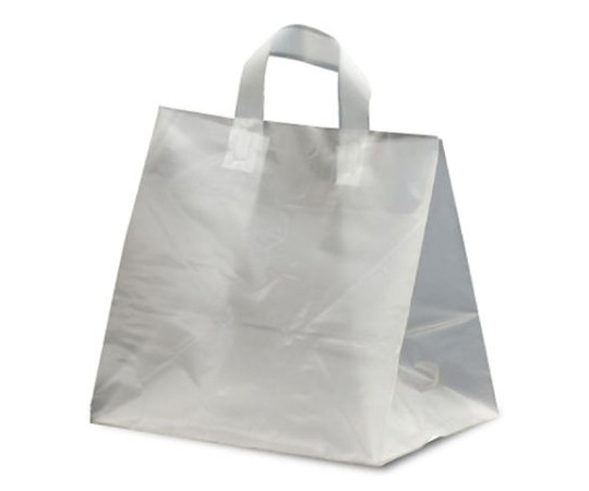 ベルベ ポリ手提げ ポリケーキバッグ 無地 L 300枚 9016 1ケース（ご注文単位1ケース）【直送品】