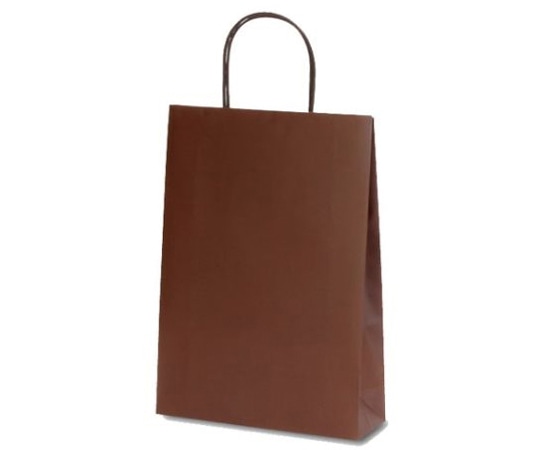 ベルベ 紙袋 マットバッグ S ブラウン 50枚 1082 1ケース（ご注文単位1ケース）【直送品】