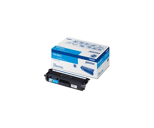 ブラザー トナーカートリッジ(シアン) TN-491C 1個(ご注文単位1個)【直送品】