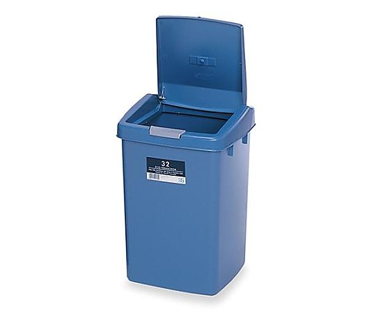 エスコ 330×330×470mm/32L ダストボックス(プッシュ式) EA995AA-16A 1個(ご注文単位1個)【直送品】