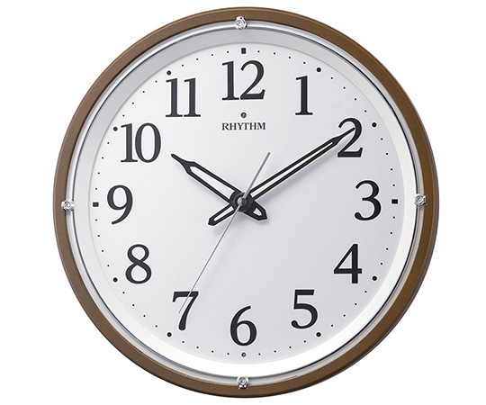 リズム(時計) リバライト532 茶メタリック 8MY532SR06 1個(ご注文単位1個)【直送品】