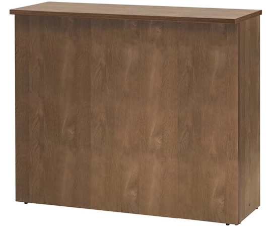 アール・エフ・ヤマカワ ハイカウンター W1200×D450 DMJウォルナットⅡ RFHC-1200DM2 1台(ご注文単位1台)【直送品】