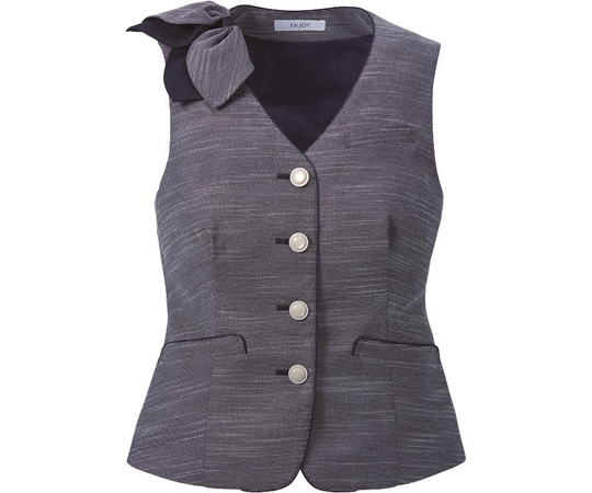 カーシーカシマ ENJOY ベスト BEAUTY TWEED 13号 ESV832 1枚（ご注文単位1枚）【直送品】