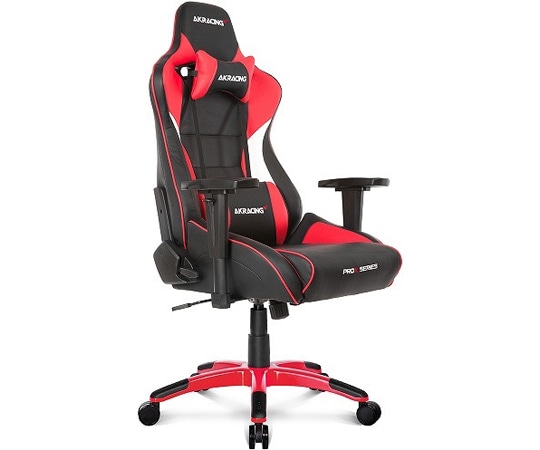 AKRacing ゲーミングチェア Pro-X V2 Gaming Chair レッド AKR-PRO-X/RED/V2 1脚(ご注文単位1脚)【直送品】