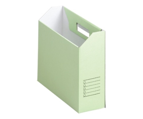 山田紙器 ファイルカートン 収納幅:94mm もえぎ 10枚 FB-LG 1セット(ご注文単位1セット)【直送品】