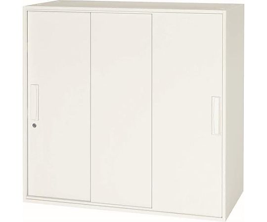 エスコ 900x400x 890mm 収納庫(3枚引き戸) EA954DH-105 1台(ご注文単位1台)【直送品】