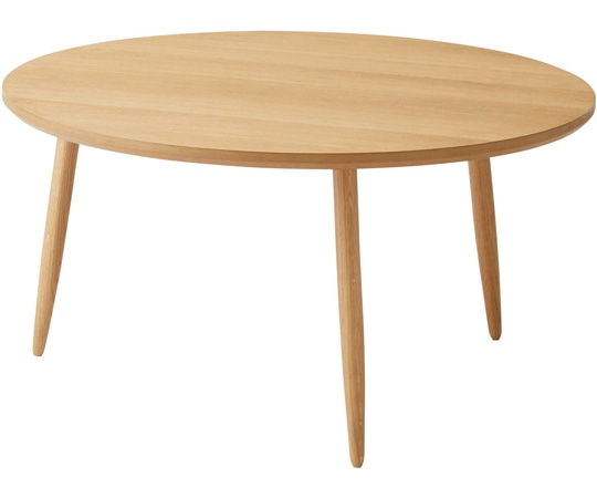 東谷 ラウンドテーブルL ナチュラル MTK-322NA 1個（ご注文単位1個）【直送品】