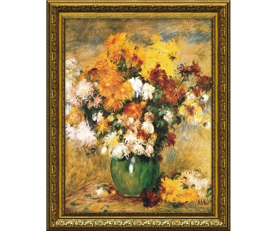 ユーパワー ミュージアムアートシリーズ ルノワール｢菊の花束｣ MW-14021 1個（ご注文単位1個）【直送品】