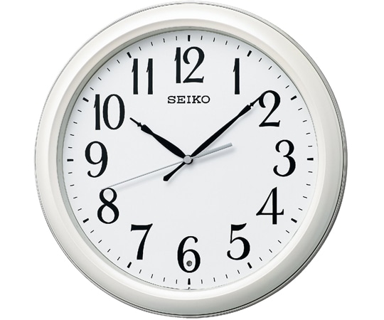 セイコー 電波掛時計 φ307×48mm 白 KX234W 1個(ご注文単位1個)【直送品】