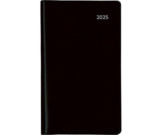 ダイゴー 2025 アポイント 文字大 1Mホリゾンタル ブラック E8308(2025) 1冊(ご注文単位1冊)【直送品】