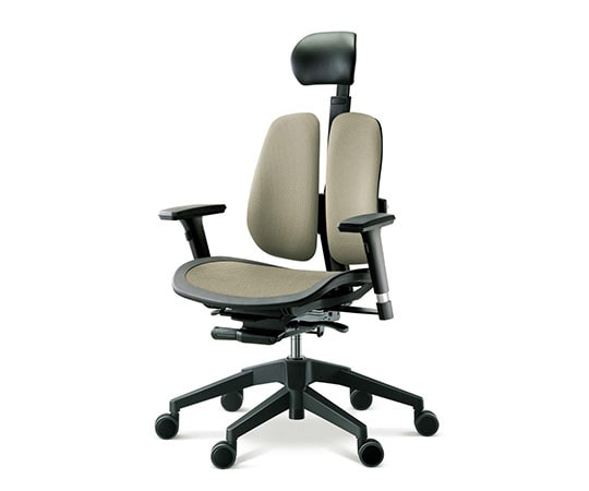 デュオレスト ALPHAシリーズ オフィスチェア メッシュブラウン 60H(ABN) 1脚(ご注文単位1脚)【直送品】