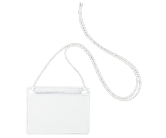 オープン工業 吊り下げ名札 名刺用 10枚 白 NL-11-WH 1袋(ご注文単位1袋)【直送品】