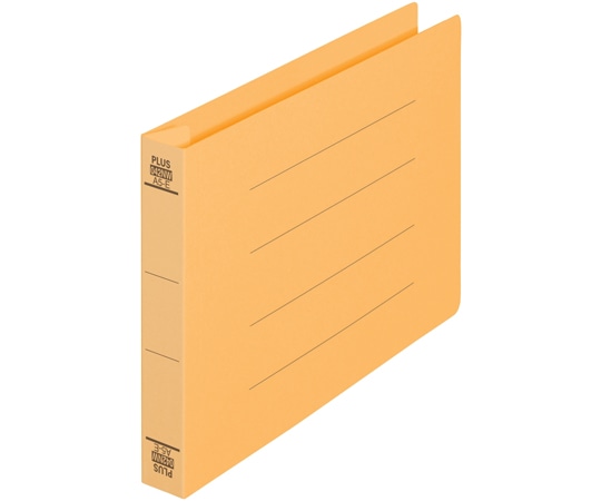 プラス フラットファイル 厚とじ300 A5-E イエロー No.042NW YL 1冊(ご注文単位1冊)【直送品】