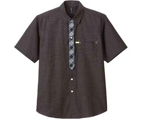 カーシーカシマ CAREAN シャツブラウス CHECK SERIES ブラウン M CSY124 1枚（ご注文単位1枚）【直送品】