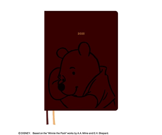 ダイゴー 2025 ディズニー B6ウィークリー プー BR E6210(2025) 1冊(ご注文単位1冊)【直送品】