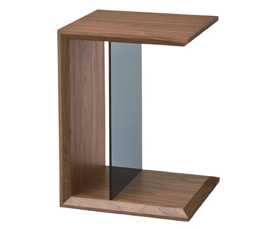 東谷 マルチサイドテーブル ブラウン SO-226WAL 1個（ご注文単位1個）【直送品】