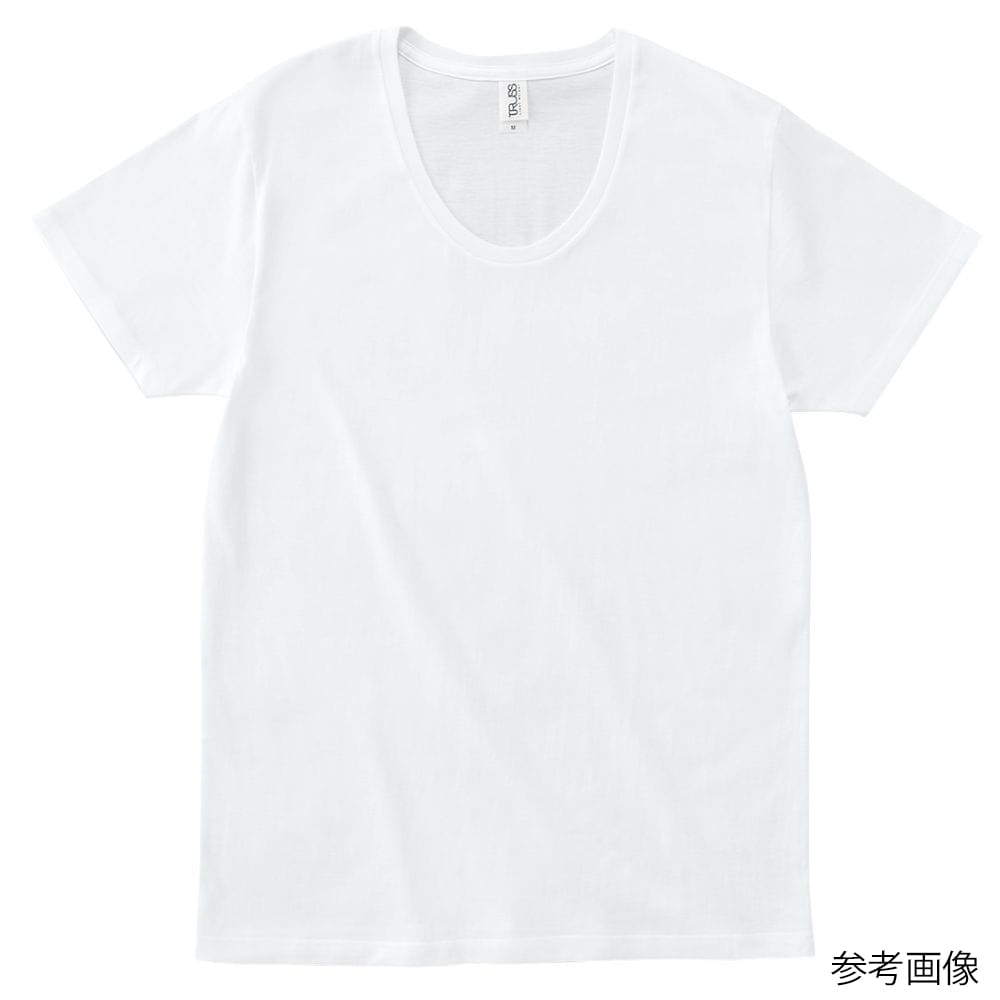 フェリック スリムフィットUネックTシャツ ホワイト S SFU114-WHT-S 1枚（ご注文単位1枚）【直送品】