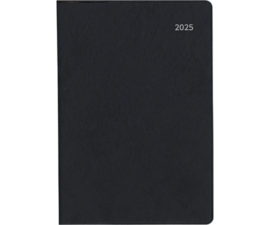 ダイゴー 2025 アポイント 文字大 A6 1Mブロック ブラック E8316(2025) 1冊(ご注文単位1冊)【直送品】