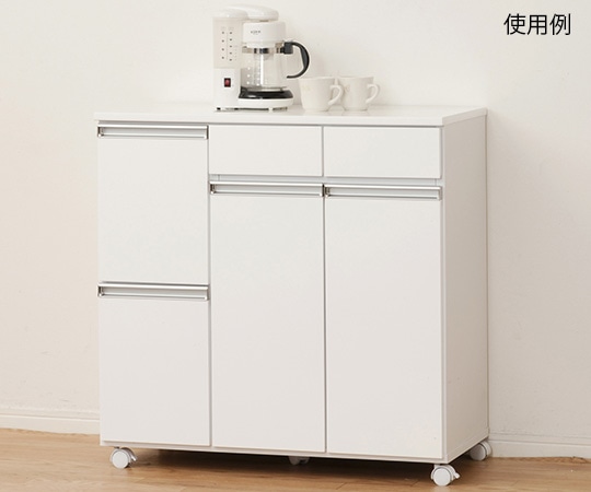 クロシオ ダイニングダストボックス4D ホワイト 23713 1個（ご注文単位1個）【直送品】