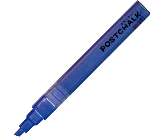 呉竹 ZIG POSTCHALK MARKER WET-WIPE 6MM TIP/BLUE セリース 1セット(10本入)  1セット(ご注文単位1セット)【直送品】