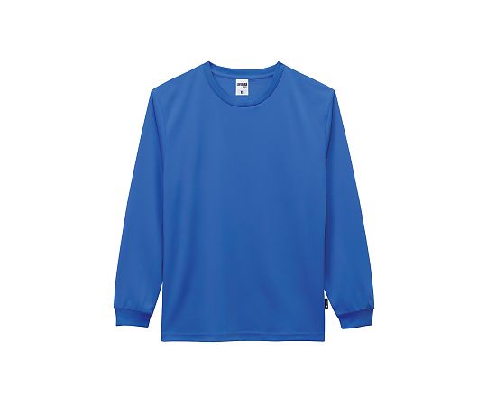 LIFEMAX 4.3オンスドライロングスリーブTシャツ(ポリジン加工) ロイヤルブルー XXL MS1609-7 XXL 1枚（ご注文単位1枚）【直送品】