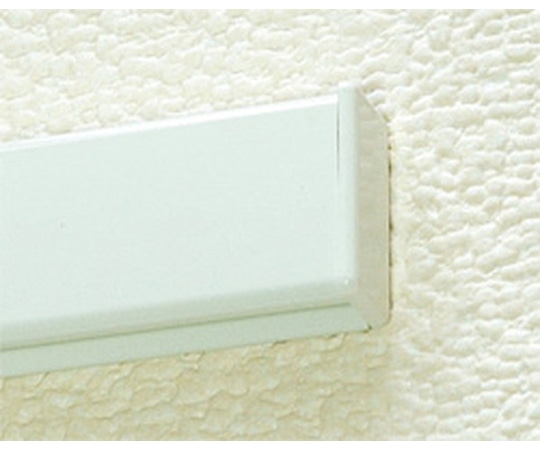 ハイロジック 角型フックレール エンドキャップ ホワイト 2個入 KFREKW 1個(ご注文単位1個)【直送品】