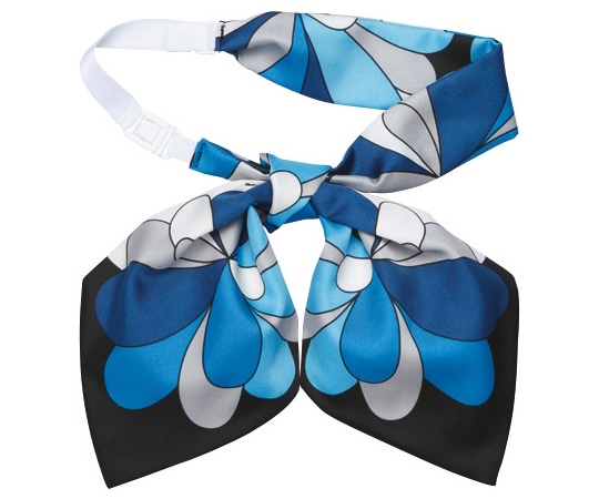 カーシーカシマ ENJOY スカーフ リボン 538-6 ブルー EAZ538 1枚（ご注文単位1枚）【直送品】