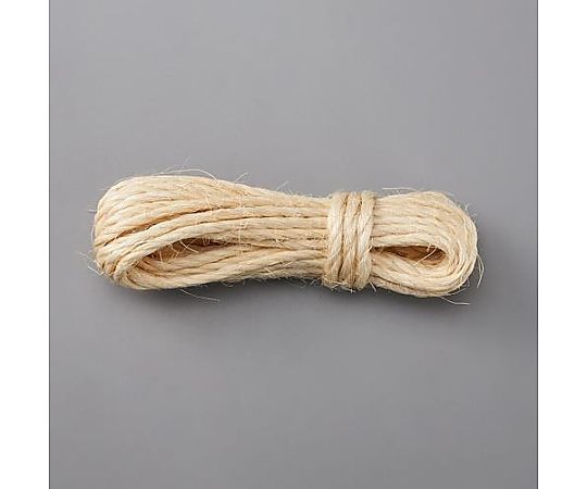 アズワン φ4mmx 7m 麻ロープ EA628PE-6 1本(ご注文単位1本)【直送品】