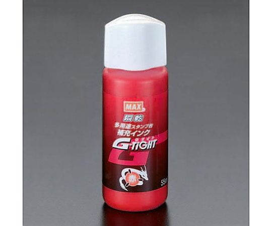エスコ 55ml [赤] 多目的スタンプインク EA762AE-112 1個(ご注文単位1個)【直送品】