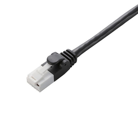 エレコム LANケーブル CAT6対応 EU RoHS指令準拠 爪折れ防止 簡易パッケージ仕様 20m ブラック LD-GPT/BK20/RS 1本(ご注文単位1本)【直送品】