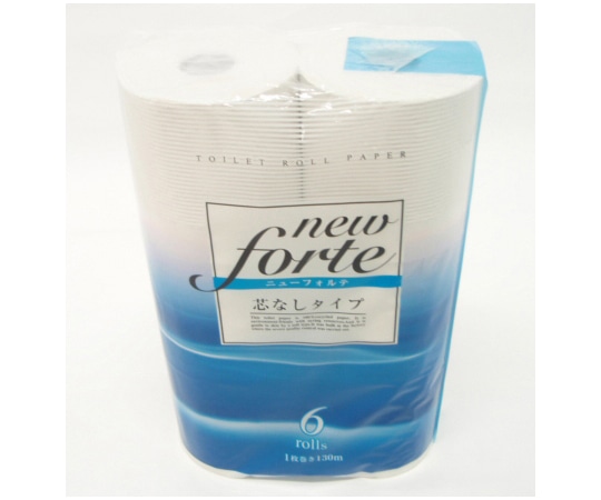 太洋紙業 トイレットペーパー 芯なしNEWフォルテ 6R 8パック×5箱入 1832 1ケース(ご注文単位1ケース)【直送品】