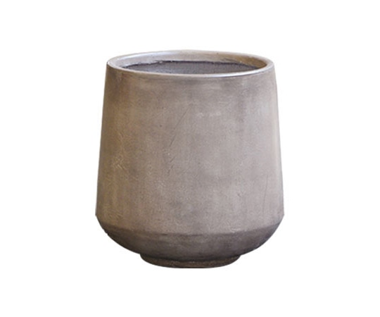 クレイ プランター TERRA-MENT Drop Round 27(テラメント ドロップラウンド)D 910-244-811 1個(ご注文単位1個)【直送品】