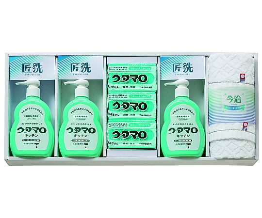 アズワン 匠洗 石鹸・キッチン洗剤ギフト UTA-505A 1セット(ご注文単位1セット)【直送品】