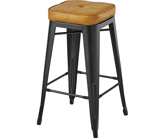 東谷 ハイスツール キャメル PC-252CA 1個（ご注文単位1個）【直送品】