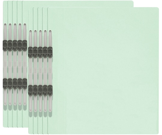 プラス エコノミーフラットファイル A4-S ブルー 10冊入 No.021E 1パック(ご注文単位1パック)【直送品】