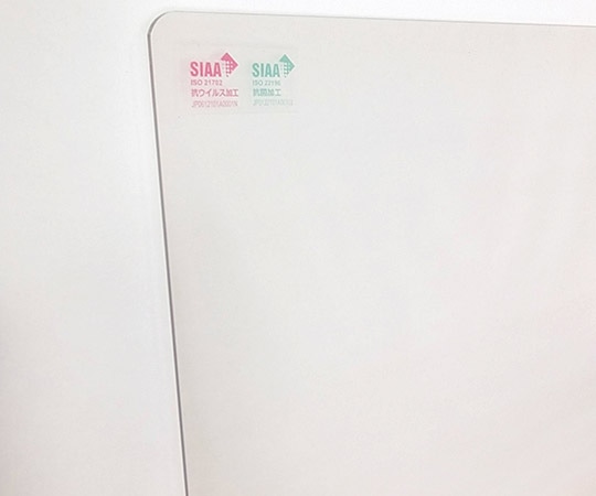 光 卓上パーテーション用ペット樹脂板 角丸 450×600×3mm 5枚入 PCRK-463 1袋(ご注文単位1袋)【直送品】