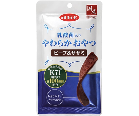 デビフペット 乳酸菌入りやわらかおやつビーフ&ササミ 40g 5014 1個（ご注文単位1個）【直送品】