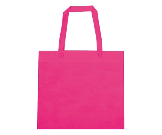 三和 不織布手提げバッグ ホットピンク 1ケース(500枚入) SW3835-29 1ケース（ご注文単位1ケース）【直送品】
