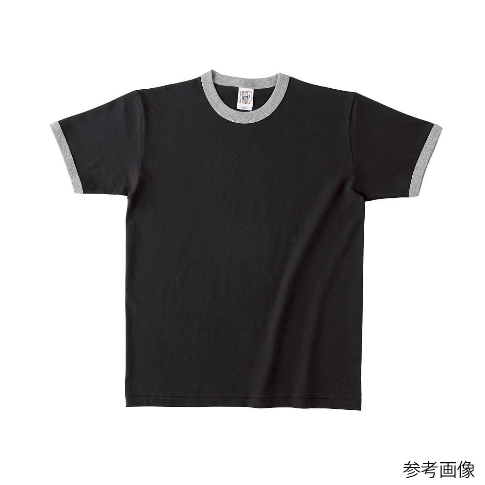 フェリック オープンエンド マックスウェイト リンガーTシャツ スミクロ/ヘザーグレー XXL OE1121-SKR/HGY-XXL 1枚（ご注文単位1枚）【直送品】