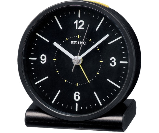 セイコー 電波目覚まし時計 109×103×61mm 黒 KR328K 1個(ご注文単位1個)【直送品】